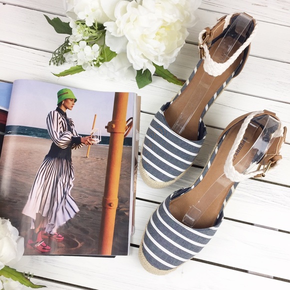 Sperry Shoes - Sperry Valencia Nautical Wedge Espadilles